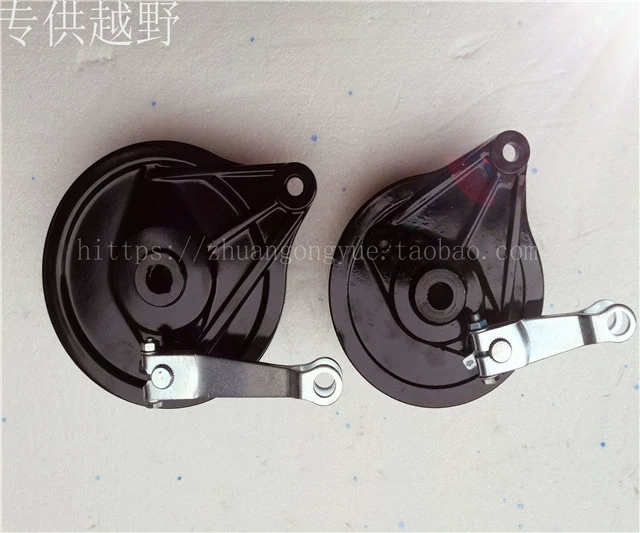 Xe mô tô địa hình Jialing bắp cải phanh trung tâm phanh Zongshen GY phía sau trung tâm phanh đĩa trống phanh - Pad phanh
