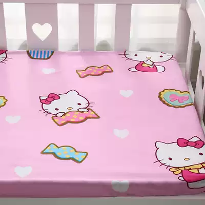 Cotton baby bed bedding Children's bedding Baby bed products Children's bed bedding multi-color can be customized