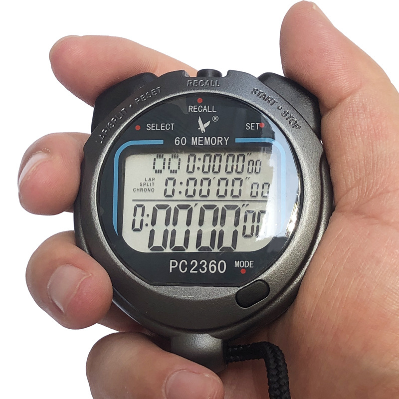 Sky Fortune Seconds Watch Timer Referee Accessories WATCH ALARM CLOCK WITH TEMPERATURE COUNTDOWN ELECTRONIC SECONDS PC2360