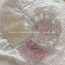 Eye drill with eye makeup small drill eye makeup Tears Eyes Children Eye Drills Eyewear Bright Pieces New Lady Makeup Dance Makeup Decorations