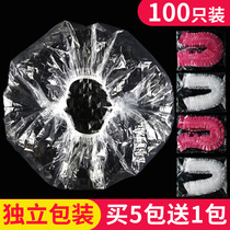 Hair Care Hat Hair Film Disposable Bath With Bath Cap Waterproof Woman LONG HAIR STYLISH BATHING HOME SCHOOLGIRL