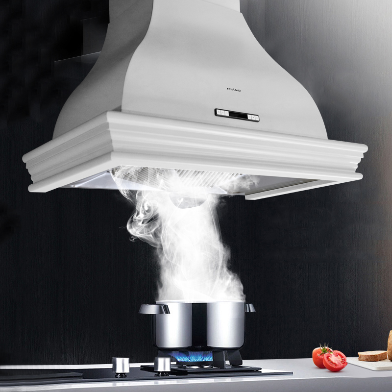 Piano oil smoke machine household wall hanging top suction smoking cigarette machine CXW-238-265