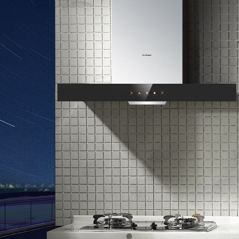 Piano oil smoke machine household wall hanging top suction smoking cigarette machine CXW-260-282