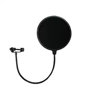 Double-layer professional anti-blowout network broadcast recording windshield cantilever bracket Universal