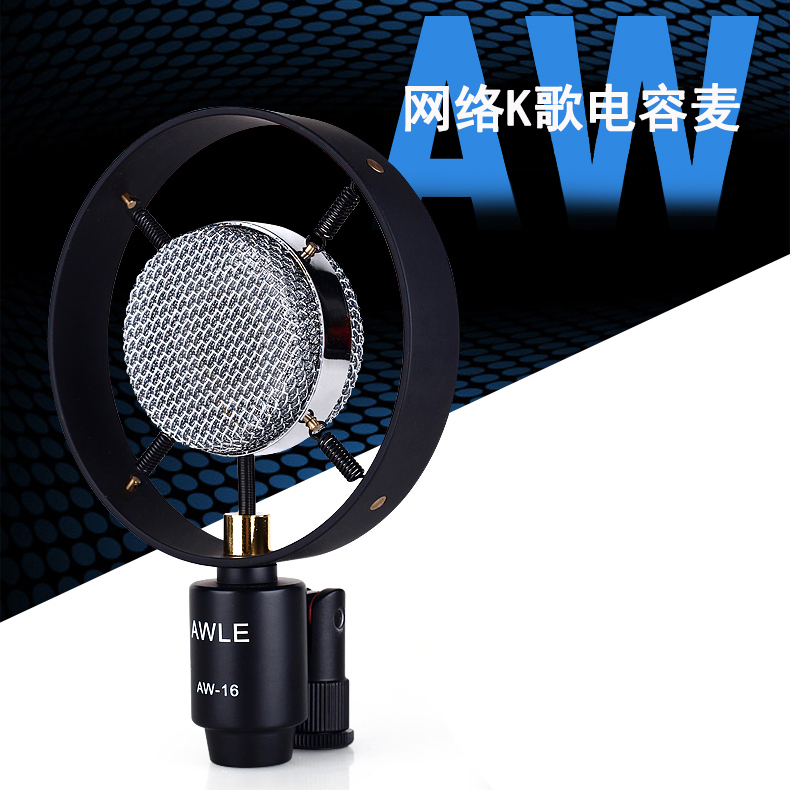 AWLE Aivile AW-16 Retro Capacitive Microphone Professional Recordings of the main Podcast microphone