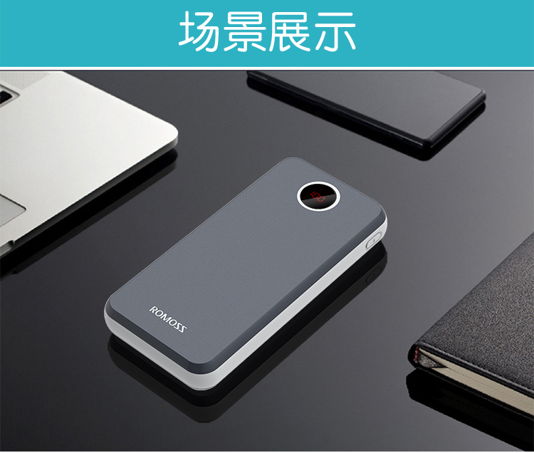 Luoma Shi Bảo 20.000 mA sạc polymer dung lượng cao điện thoại di động xách tay chính hãng 20.000 Titan kép USB sạc nhanh điện thoại phổ ảnh tùy chỉnh thiết kế logo chữ - Ngân hàng điện thoại di động sạc dự phòng samsung 10.000 mah thegioididong