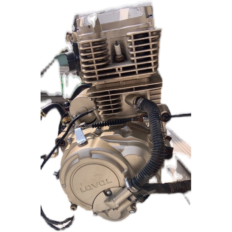 Second hand original assembly detached car piece Revo water cooling 250 three-wheeled locomotive engine Zongshen Longxin Qianjiang Danyang