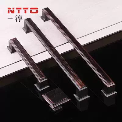 Japan Yichun Nordic modern minimalist handle Overall cabinet Wardrobe door drawer handle Zinc alloy handle