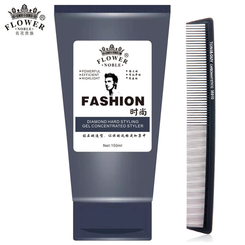 Crystal Steel Gel Cream Powerful Styling Moisturizer Gel Water Men's Diamond Oil Head Cream Back Hair Handy Gadget Hairspray Hair Oil Hair Wax