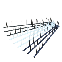 Umas 10-hole binding clip strip 1 inch 2-inch ten-tooth Ville nail strip ten-hole twelve-hole binding strip consumables tender book binding 100 pieces box