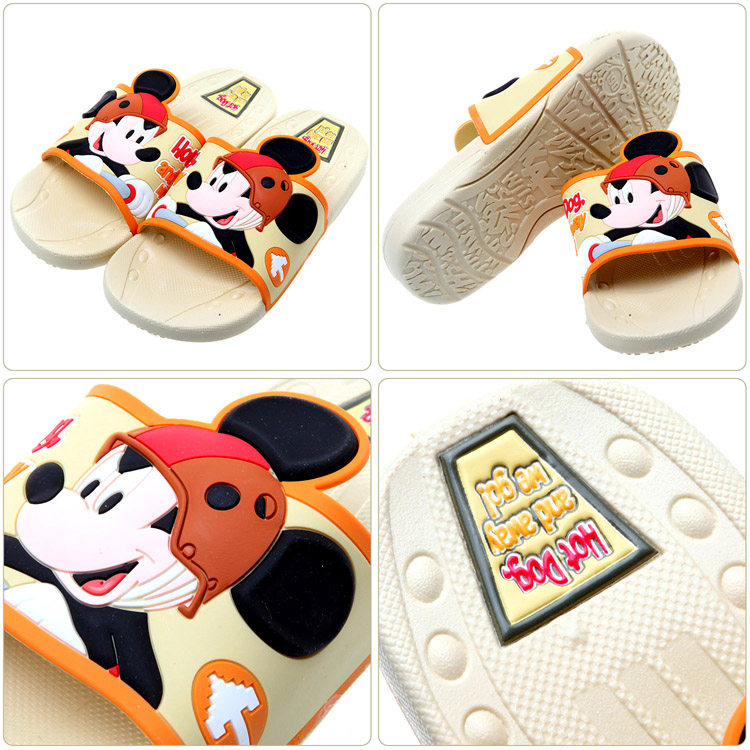 Pantoufles enfants DISNEY pour été - semelle caoutchouc - Ref 1034984 Image 7