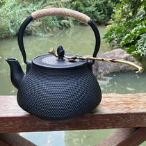 Lotus Root Pot Fork Retro Pot Clamp Iron Pot Lid Fork Pure Copper Accessories Handmade Tea Channel Pot Shelve Copper Pot Lid Clip Furnishing