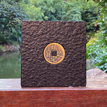 Town Residence Treasure Pot Mat Retro Thermal Insulation Tea Mat Day Style Zen Cast Iron Accessories Teapot Iron Mat Handmade Iron Craft Tea