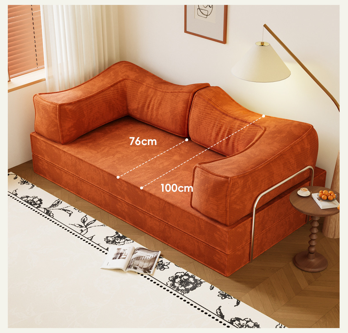 Складной диван, универсальный велосипед тандем, татами 