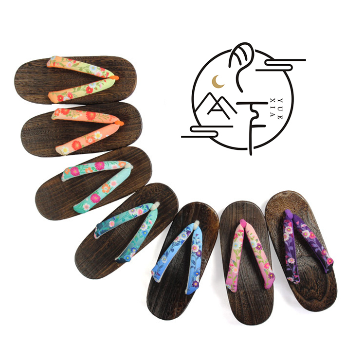 Japanese Formal Kimono Clogs Women's Flip-Flops Thick-Soled Sandals Japanese-Style Paulownia Wood Clogs Japanese Formal Kimono Clogs Women's Flip-Flops Thick-Soled Sandals Japanese-Style Paulownia Wood Clogs
