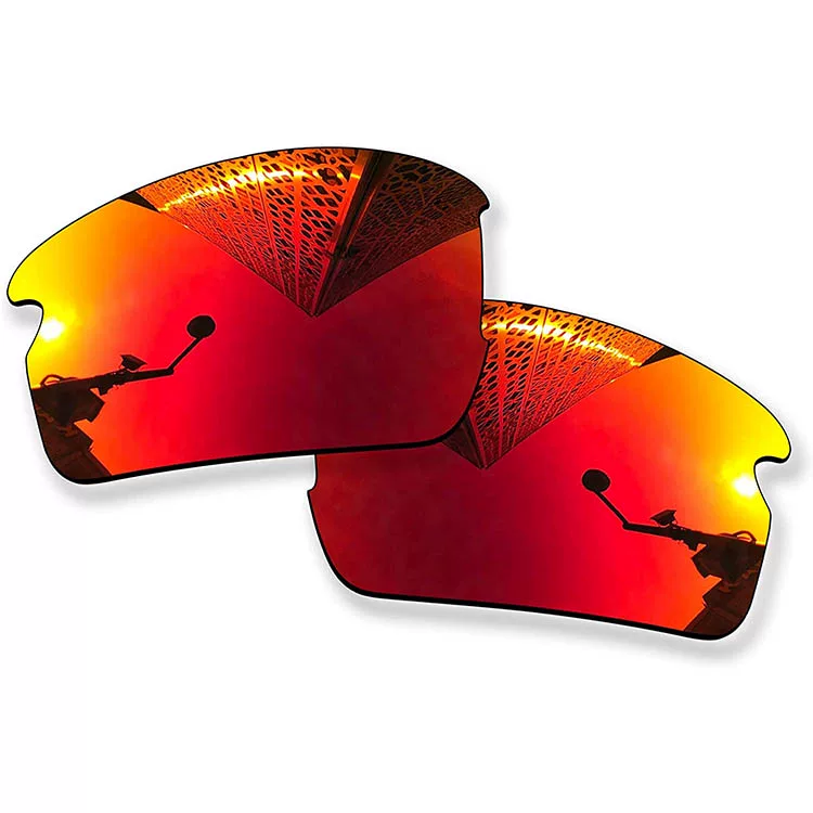 Заменяющая поляризационная линза для очков MUJE, подходит для Oakley Flak 2.0 9271, низкая освещенность, зеркальные элементы