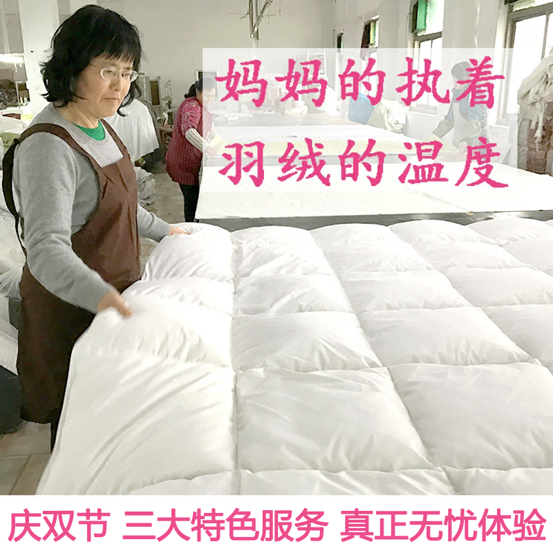 (Boutique goose down)duvet 95 white goose down quilt quilt core winter thickened spring and autumn quilt single double winter