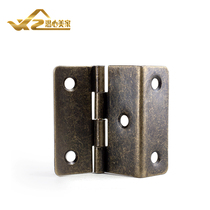 Hinge 180 rotating wooden box cabinet door flat open American country antique antique antique 2 inch three fold iron hinge hinge