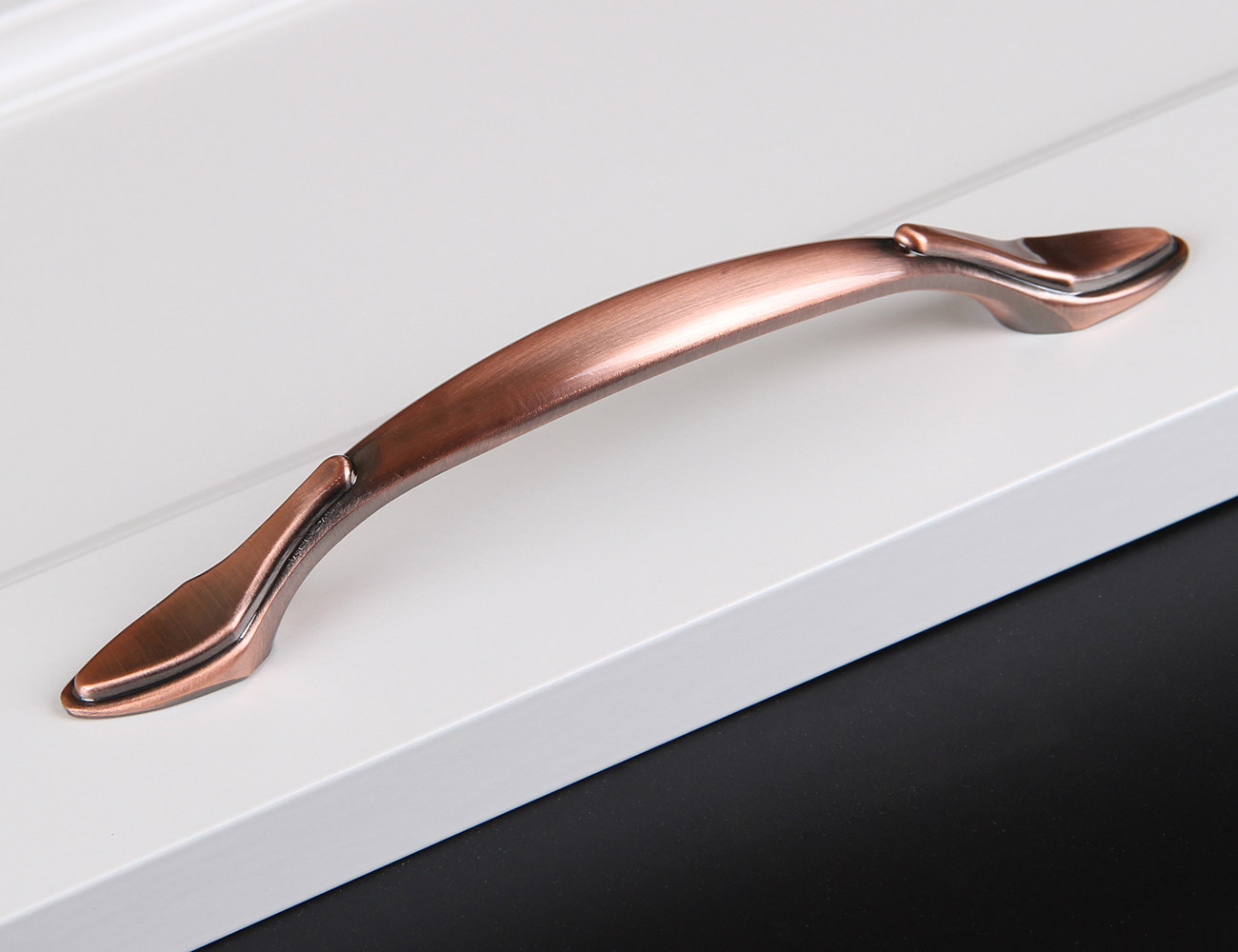 Modern minimalist style arched handle drawer cabinet door overall cabinet door handle brushed environmentally friendly material