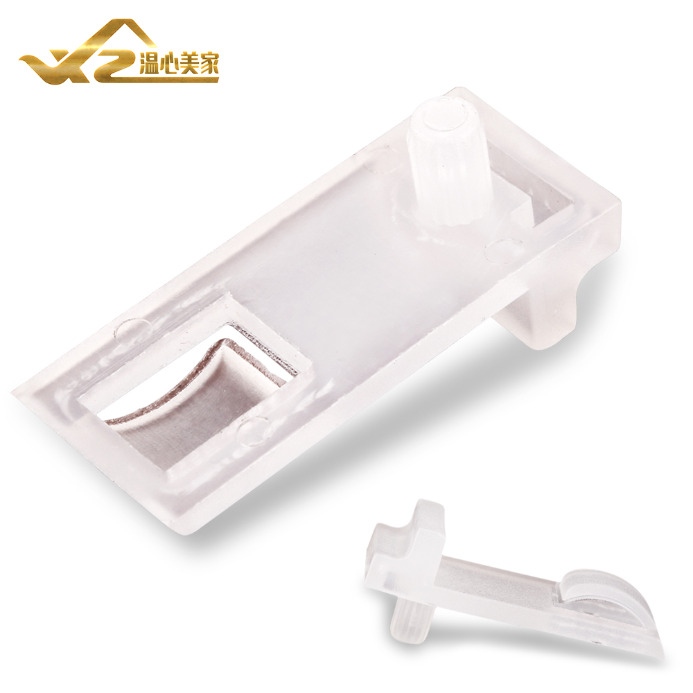 Translucent buckle plastic long-layer board support 18 thick-layer board drag furniture clapboard bracket frosted thickened long board support