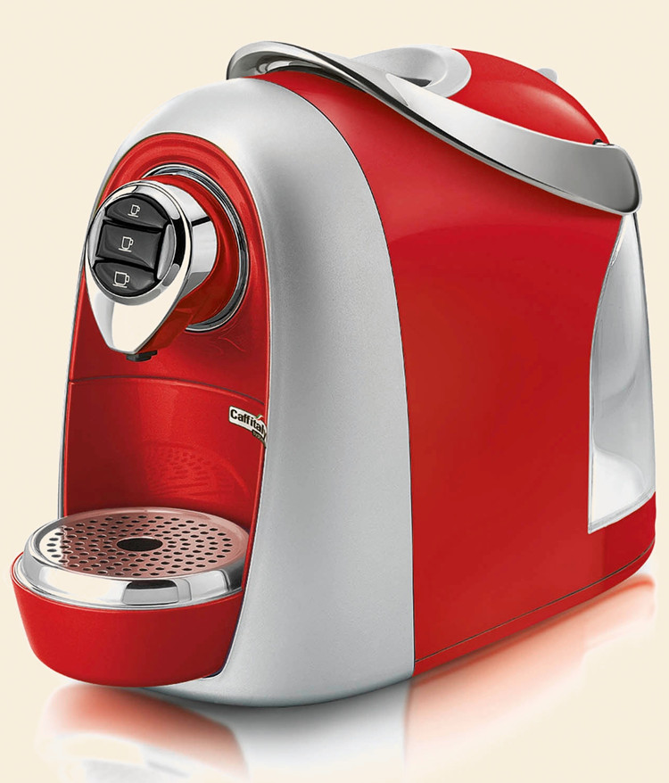 máy xay cafe mini Bình bọt sữa Ruby viên trà đỏ viên cà phê hệ thống caffitaly - Máy pha cà phê máy pha cafe faema