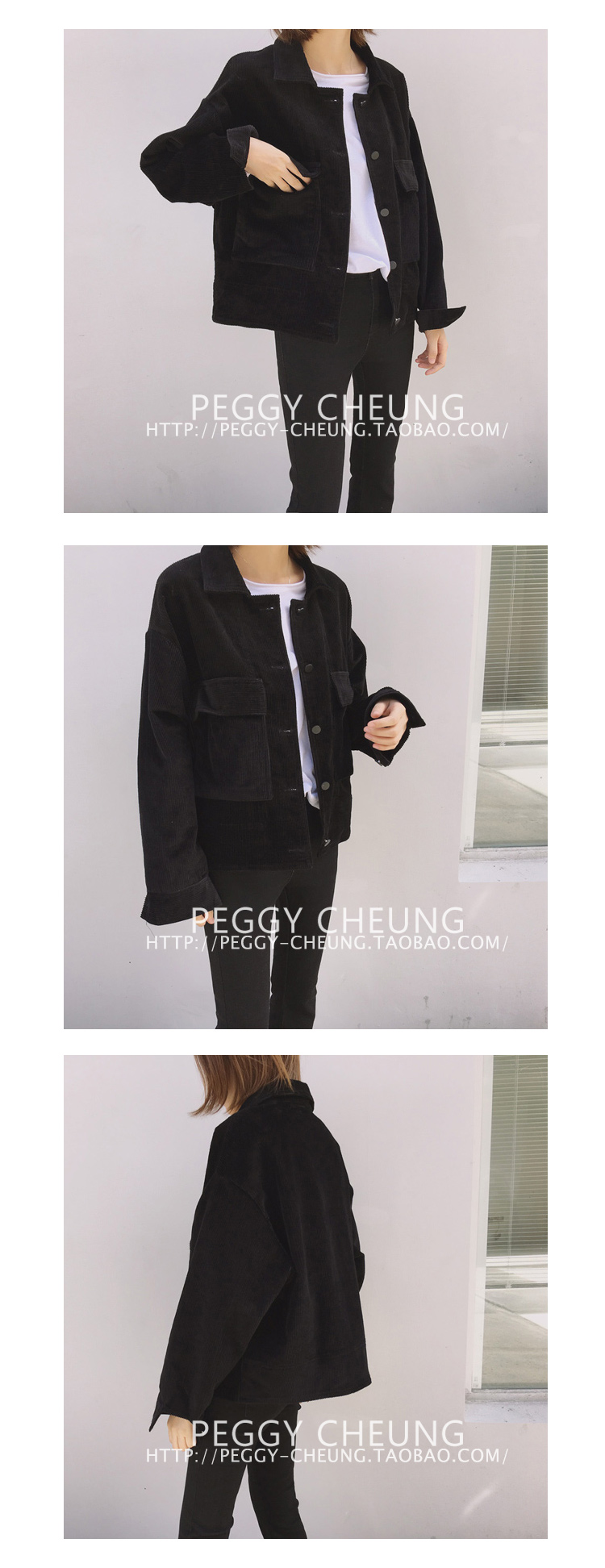 Blouson femme en Velours côtelé - Ref 3321757 Image 11