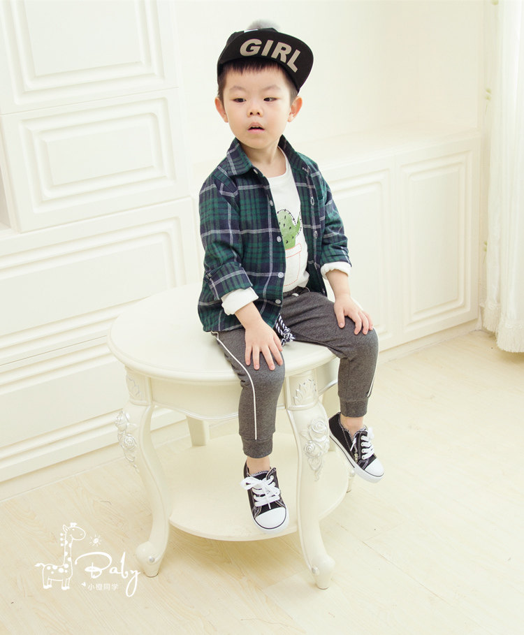 Chemise garcon à manche longue - Ref 2075994 Image 13