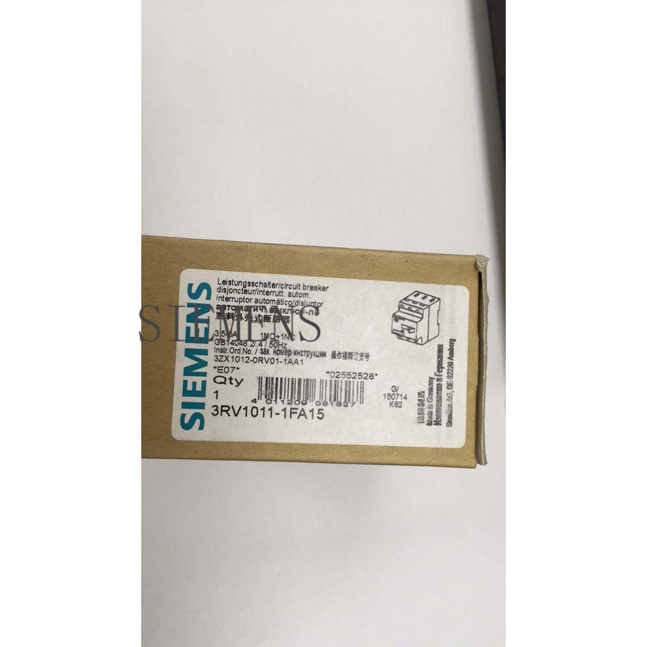 Siemens 3RV1011-1KA15 3RV1011-1EA15 for the line of quotations