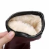 Thời trang mùa đông quý bà đi mưa trong ống đi mưa ống cộng với giày nhung cotton giả da người lớn giày nước ấm chống trượt nước