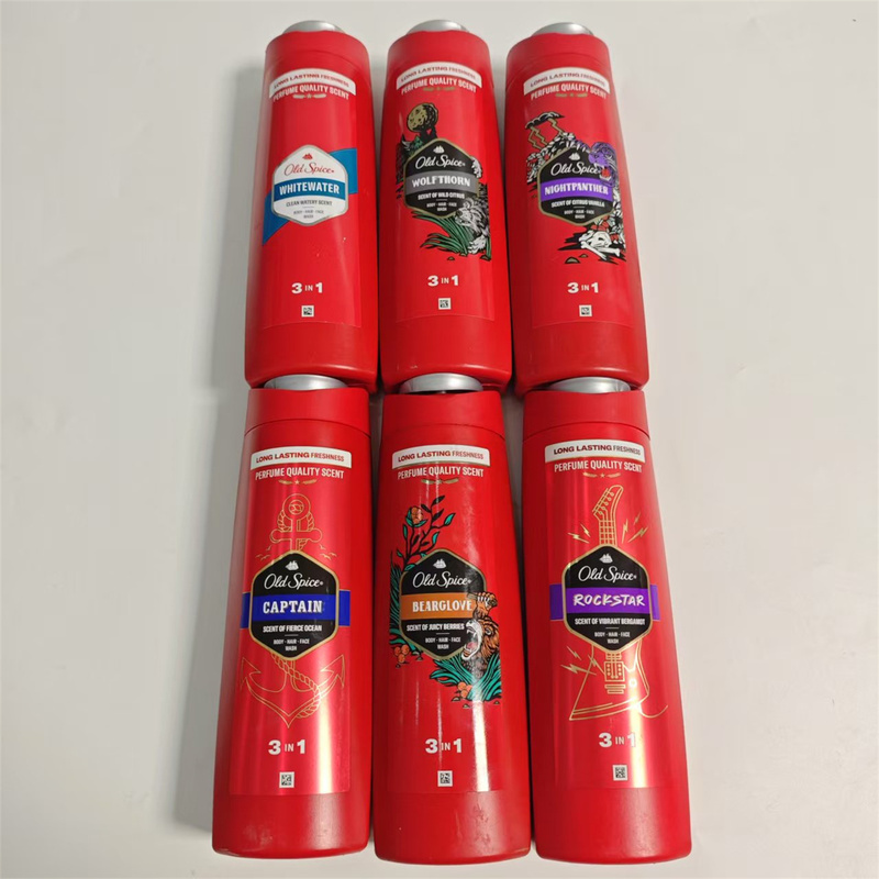 American Old Spice Men's Shampoo, Shower Gel, and Facial Cleanser 3-in-1 in Beast Series Authentic Product