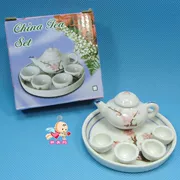 Dress up búp bê phụ kiện cảnh Bộ ấm trà bé trai Bộ 6 món Bộ đồ bán hàng được khuyến nghị bán nóng