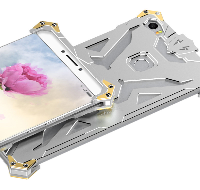 SIMON THOR Aviation Aluminum Alloy Shockproof Armor Metal Case Cover for Xiaomi Mi Max