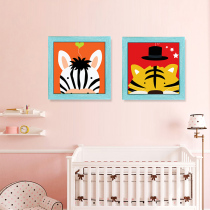 Drawing Diy Small Size Animals Graffiti Painting Children Simple Manual Filling Color Oil Color Small Painting Summer Wear Out Time