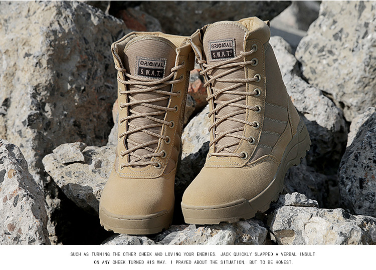 Bottes militaires pour homme - encapsulé - Ref 1397081 Image 26