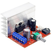 TDA7379 digital power amplifier board two-channel high power 2*30W with AD828 preamplifier 12V audio speaker