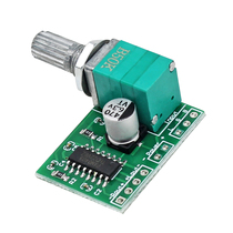 USB mini DC5V small power amplifier board two-channel DIY speaker box digital audio amplification module with switch tone