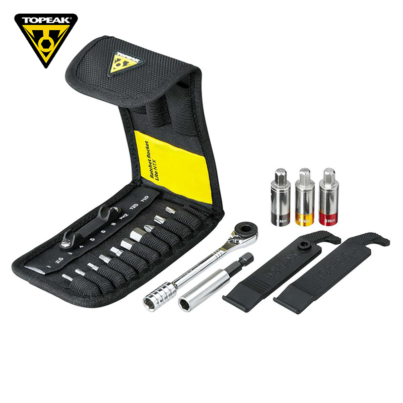 TOPEAK Mountain Road Bike Repair Tool Portable Ratchet Torque Wrench Set Riding Equipment TT2525