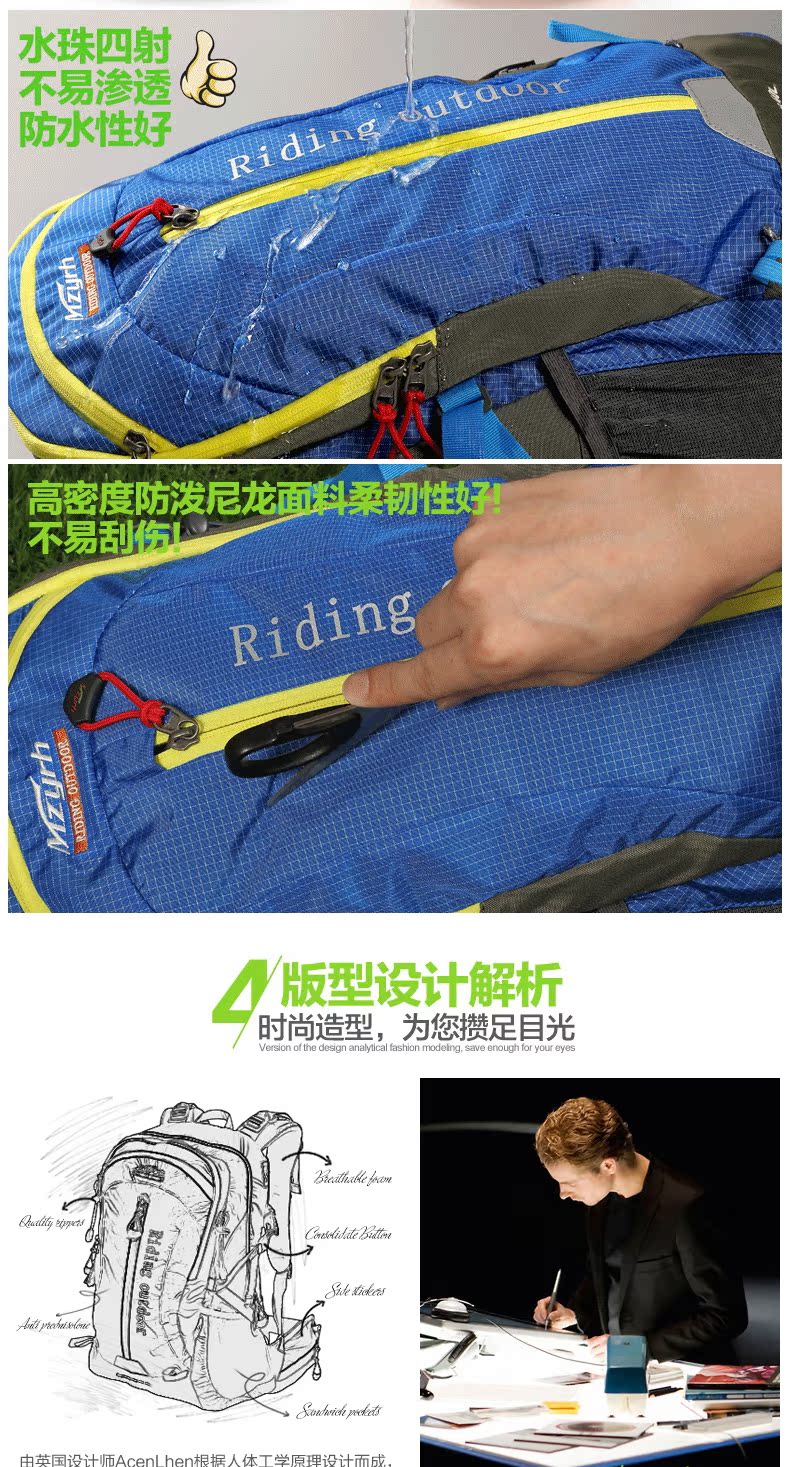 Sacoche pour vélo mixte MZYRH - Ref 2218725 Image 33