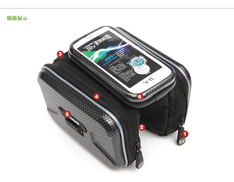 Sacoche pour vélo mixte CONIFER - Ref 2215939 Image 20