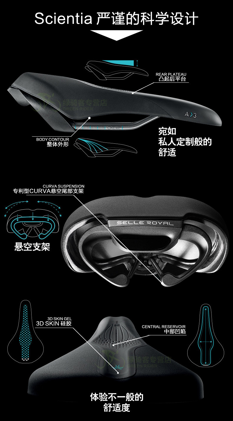 Selle de vélo Mountain Bike SELLE ROYAL - Ref 2349282 Image 8