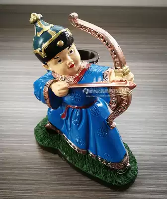 Mongolian characteristics cartoon ornaments children archery pen holder Inner Mongolia craft gifts ornaments grassland tourist souvenirs