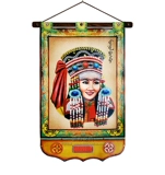 Монгольский Пиппи Растения Жингисхан украшение висят живопись Монгольский ресторан Ландшафт Внутренний Монголия Ручной