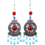 Этнические серьги, универсальные короткие ретро клипсы, этнический стиль