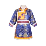 Осенний демисезонный длинный детский этнический костюм для мальчиков