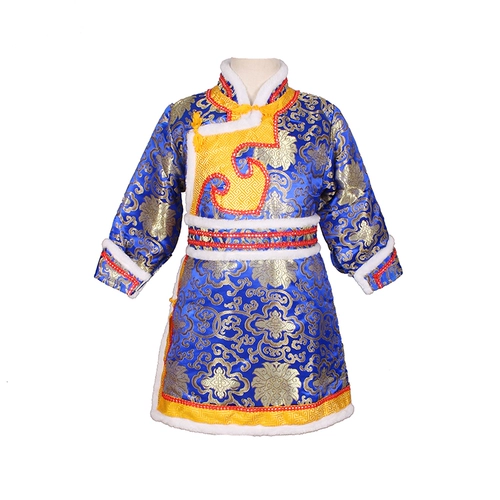 Осенний демисезонный длинный детский этнический костюм для мальчиков