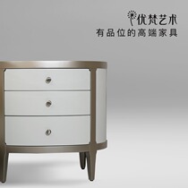 Youfan art Mary Mary American light luxury simple home bedside table bedroom storage living room telephone table J43
