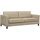 Uvan Art Chloe / Ghế sofa da nghệ thuật hiện đại của Mỹ phòng khách tay ba lớp da đầu tiên 265B-18 - Ghế sô pha