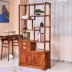 Ming Tianxia Mahogany Furniture Rosewood Bogu Racks Solid Wood Hedgehog Rosewood Shelf Kệ Duobaoge lối vào - Kệ