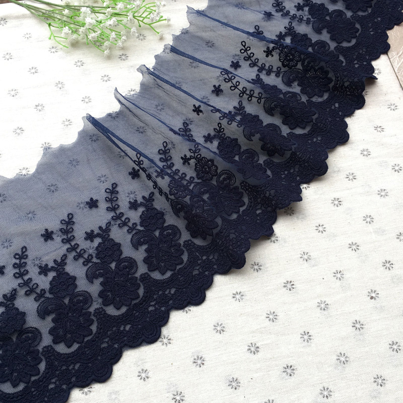 1.5 meters long high quality mesh lace lace fabric accessories picked up skirt hem clothes diy decorative materials