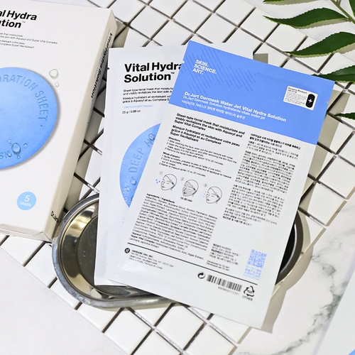 Spot Korean Duty Free Shop Dr.Jart+Ter Jiating Dermask Blue Pills Увлажняющие увлажняющие маски маски